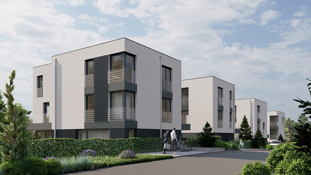 Widok zespołu od strony płd.-zach.